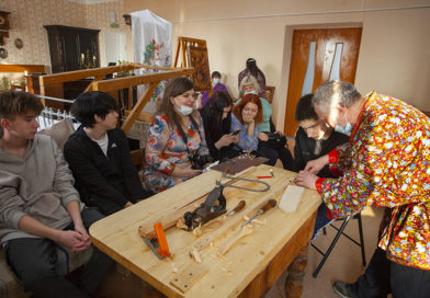 Владимир Волошанюк провел мастер-класс для школьников