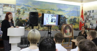 В музее состоялся урок, посвященный памяти основателя  – Василия Плотникова